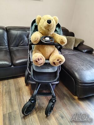 Детска количка Easywalker Harvey 3 - 2 в 1 с чанта, кормило, адаптери и др.