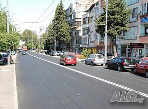 Лицев партер на бул. Иван Вазов