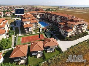 предлага двустаен апартамент в Ахелой на 520 метра от плажа с бонуси