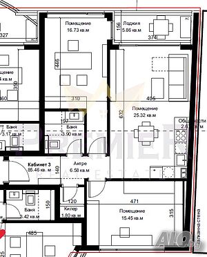 Тристаен апартамент 98 кв.м Тухла 2028 г. Непоследен
