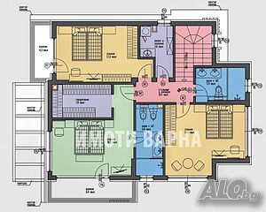 Луксозна къща във Варна 217 м² с двор в престижен жилищен комплекс. Без комисионна за купувача