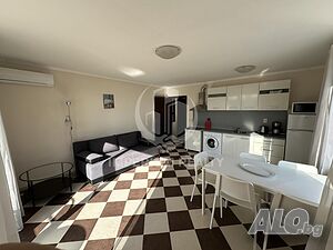 Слънчев двустаен апартамент в комплекс Hacienda Beach в Созопол, до плаж Златна Рибка