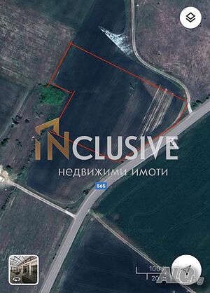 Земеделска земя на главен път в с. Маноле