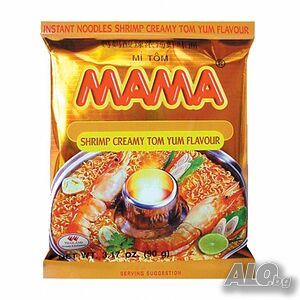 Mama Shrimp Creamy Tom Yum Noodles/ Мама Нудъли Крими Том ям Скариди 90гр