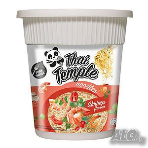 Thai Temple Panda Shrimp Flavour Noodles 60g / Тай Темпъл Нудъли с вкус Скариди 60гр