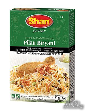Shan Pilau Biryani Mix / Шан Микс подправки за месен пилав 100гр
