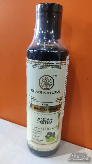 Khadi Amla & Reetha Shampoo / Кади Билков Шампоан С Aмла и Сапунени ядки 210гмл