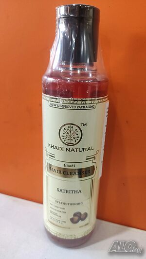 Khadi Satritha Shampoo / Кади Билков Шампоан Със Сапунени Ядки 210мл