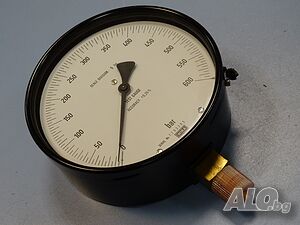 Образцов манометър WIKA TEST GAUGE Ф160, 0-600 bar