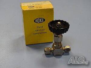 кран прецизен неръждаем HOKE 2112G4Y serewed bonnet needle valve 1/4