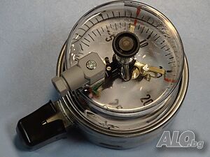 ел. контактен манометър WIKA cont 821.21 0-25Bar Ø85mm G1/2”