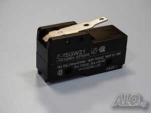 Краен изключвател OMRON Z15GW21 15A, 250V AC limit switch