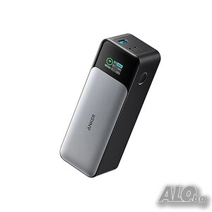 Външна батерия Anker Prime 737 GaN PowerCore, 24000 mAh, PD 3.1, сив
