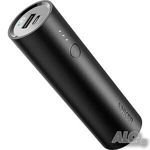 Компактна външна батерия Anker PowerCore 5000 MAh, черен