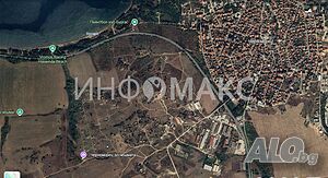 Парцел за вила или каравана с панорама - Черноморец