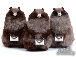 Усмихната алпака - голяма, 32 см, Limited Edition, Frosted Tundra
