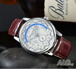 Frédérique Constant кварцов часовниk, водоустойчив, дата
