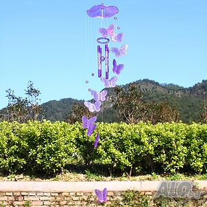 Красиви, Декоративни вятърни камбанки пеперуди Wind Chime