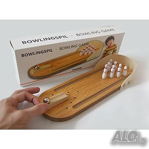 Висок клас мини комплект за боулинг, настолна игра