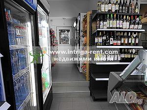3134. Хранителен магазин за продажба, зареден и разработен в кв. Любен Каравелов, Хасково.