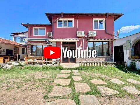 3843. Ресторант - 112м2, с двуетажна къща - 160м2 в село Узунджово, област Хасково.