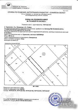 с. Гурмазово УПИ парцел за къща.
