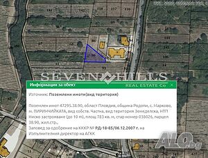 УПИ - с. Марково, местност Пиринчийката