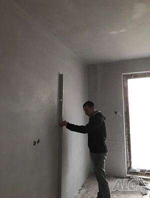 Професионално полагане на машинна мазилка с турбозол