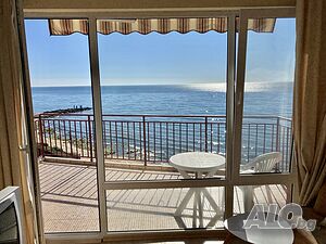 ДВУСТАЕН апартамент с СУПЕР гледка море в комплекс ”Privilege Fort Beach” - ПЪРВА ЛИНИЯ Двустаен апартамент 73 кв.м Тухла 2010 г. 4 етаж Последен етаж | Апартаменти | Елените