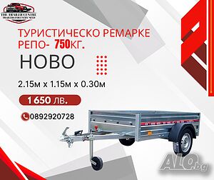 Туристическо Ремарке REPO TRAILERS 215x115x30