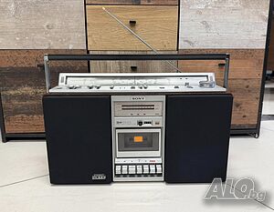 Ретро радиокасетофон Sony CFS-85S Zilbap boombox - 1979 г. Made in Japan