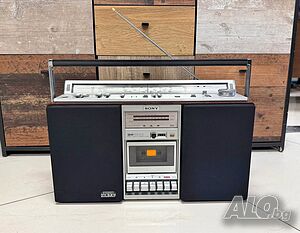 Ретро радиокасетофон Sony CFS-85S Zilbap boombox - 1979 г. Made in Japan