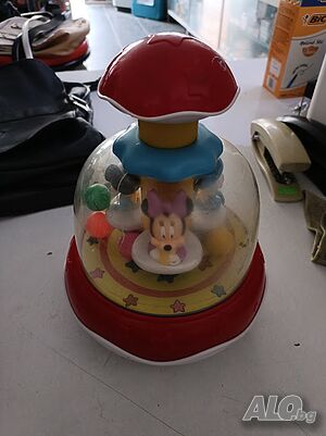 ”Ретро детски пумпал-въртележка Disney (Мини Маус) - Винтидж”