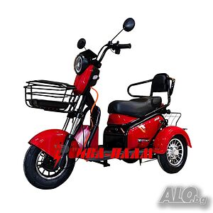 Електрическа триколка MPM 5454-1500W,48V,23Ah-Двуместна-Задно задвижване-2025г