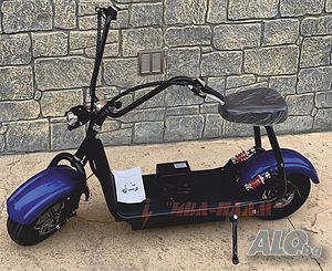 Електрически скутер ’’ Harley / chopper ’’ 800 W + Задни Амортисьори + ЛИЗИНГ