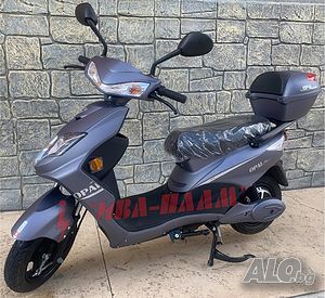 Електрически Скутер 1800W, 48V, 20 aH + ЛИЗИНГ -> с документи за регистрация