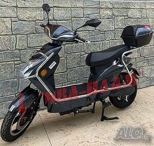 Електрически Скутер 2000W,60V,22aH+Управление като Велосипед+ЛИЗИНГ+CE сертифилкат-модел2024г
