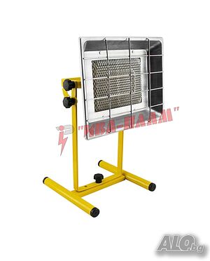 Газова отоплителна печка тип пита със стойка за битови газови бутилки - 2900 W