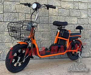 ЕЛЕКТРИЧЕСКИ Велосипед (скутер) с две седалки-550W,48V-управлява се БЕЗ книжка и регистрация в КА
