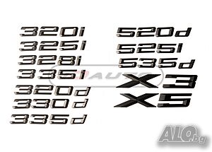 Bmw емблема за багажник, Бмв 320d, X5, 328i, 525d, 530i e90,e60,e46