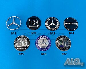 Mercedes емблема волан, Мерцедес, w211,w203,w164,w221,w204, емблеми