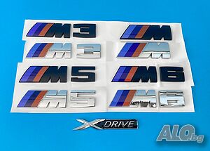 bmw емблема, m5, m3, m6, бмв, надпис, букви, бадж, стикер, e60,e90,f10