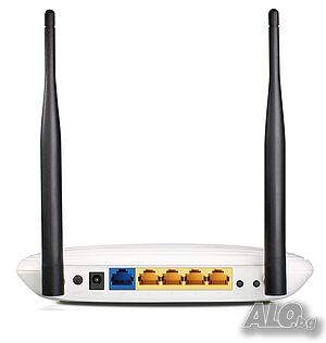 Wi-Fi Рутер TP-Link TL-WR841N (300Mbps) - Напълно изправен