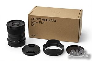 Чисто нов обектив Sigma 12mm f/1.4 DC (Canon RF) + Гаранция + ПОДАРЪК