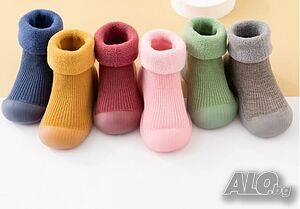 🧦 Детски Обувки с Чорап Тип Пантофи в Разнообразни Размери и Цветове 🎨
