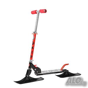 🛴 Детска Тротинетка За Пързаляне По Сняг И Каране По Асфалт - Забавление През Цялата Година 🛴