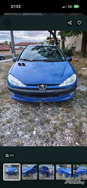 Peugeot 206 1.4 75ks на части! Пежо 206 1.4 75кс на части!