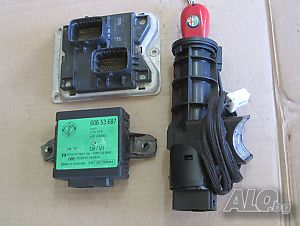 Компютър контактен ключ имобилайзер ECU Bosch 0261204947 / 60653687 Alfa Romeo 156
