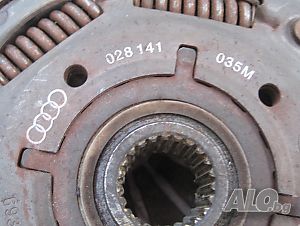 Съединител Феродов диск Luk 028141035M Ауди А4 1,9тд Audi A4 B5 Audi 80 B4