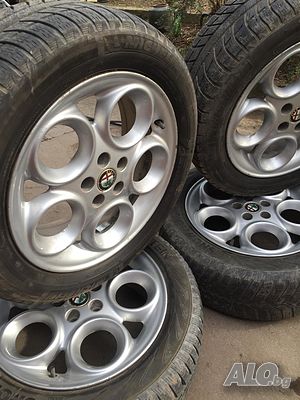 Продавам лети джанти 16” Alfa Romeo 156 Speedline с гумите